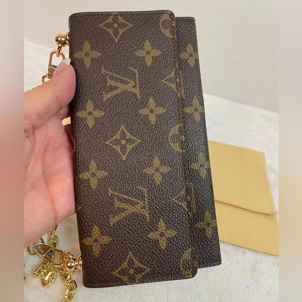LOUIS VUITTON MONOGRAM FLAP WALLET - Picture 4 of 10
